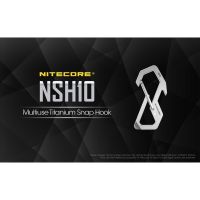 พวงกุญแจเอนกประสงค์ไทเทเนียน Nitecore NSH10 Ti