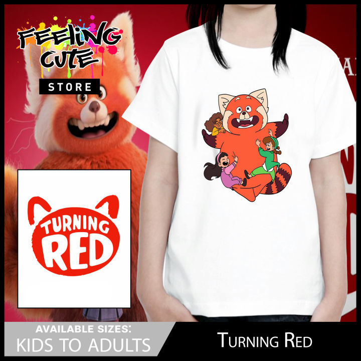 Tur ning Red Shirt for Kids to Adults Unisex | Lazada PH