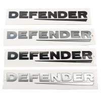 3D ABS DEFENDER ป้ายชุดเครื่องแต่งกายรูปพิซซ่าติดท้ายรถสติกเกอร์แต่งสติ๊กเกอร์ป้ายชื่อสำหรับอุปกรณ์เสริมพิทักษ์แลนด์โรเวอร์90 110