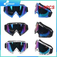 1 8PCS Ski Snowboard Goggles Anti-Fog Skiing Eyewear Winter Outdoor Sport Cycling Motorcycle Windproof Goggles UV Protection