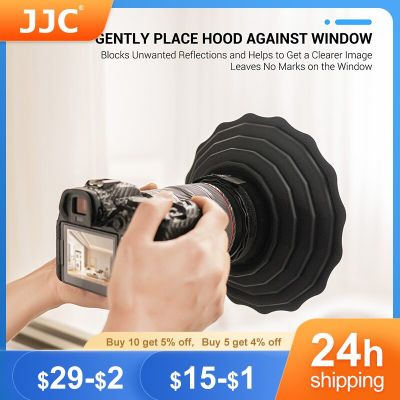 JJC ฮู้ดกระจกกล้องอัลติเมต73-88มม. Kamera Canon ถ่ายวิดีโอที่ไม่มีการสะท้อนกล้องซิลิโคน