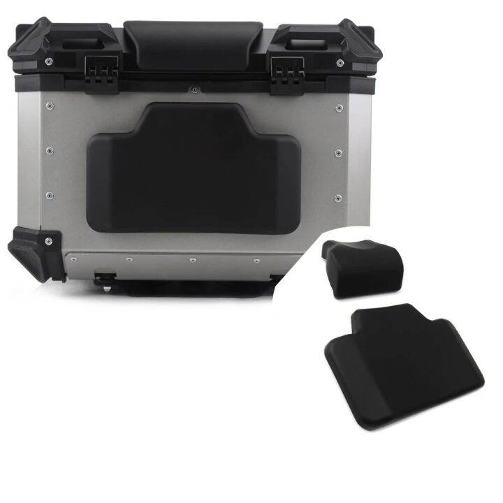 Universal Motorcycle Top Case Backrest Luggage Box Rear Tail Helmet