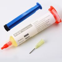 ♛✗℡ KSS S800 10CC Solder paste Flux Soldering paste soldering fluxo de soldagem smd bga Dispensing needle flute free piston needel