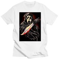 บุรุษเสื้อผ้า SCREAM GHOSTFACE สยองขวัญ T เสื้อ S-5XL