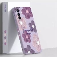 {Taoyitao case} Case For Huawei Nova Y70 7i 3 4 5 6 7 Pro 8 9 SE Soft luxury Flower Pattern Liquid Silicone Cover Funda Capa