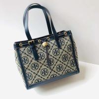 2023 new Tory Burch T Monogram Small Size Jacquard Tote Bag