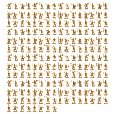 1:72 200/Set Plastic Ancient Soldier Figures Toy Archaic Soldiers Men Swordsman Action Figure DIY War Scene Toys