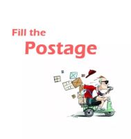 Fill the postage Post special, need how much how much to buy