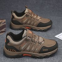 【Ready】? bor surance mens shoes autumn -slip -r constructn site work shoes mens outdoor sports hikg hikg shoes thick bottom