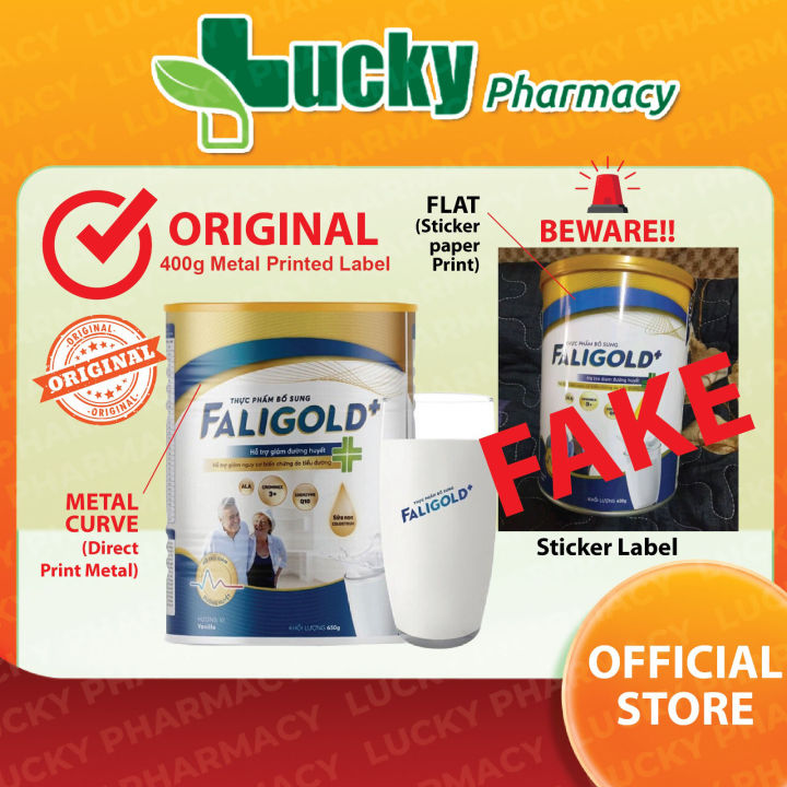 [PHARMACY STOCK] Faligold Milk For Diabetes (400g/650g) Faligold ...