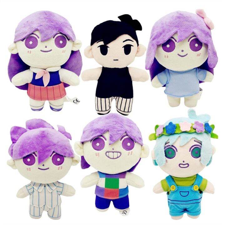 1/2/6Pcs Omori Plush Doll Toy Sunny Basil Aubrey Mari Hero Stuffed