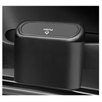 ❉ Car Trash Bin Hanging Vehicle Garbage Dust Case Storage Box Plastic Trash Can Type Auto Car Interior Accessories for Volvo car