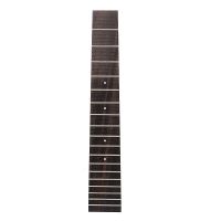 10Pcs Rosewood Ukulele Fingerboard for 26 Ukulele with 3mm Dot 18 Fret Rosewood UK Fretboard Ukulele Parts