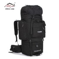 hot【cw】 LOCALLION Large 85L outdoor bag climbing backpacks Hiking multifunctional backpack big capacity Rucksack sports bags