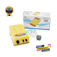 เครื่องเติมอากาศแบตเตอรี่พกพาปั๊มอากาศสำหรับตู้ปลา Batre Fishook GA002ปลา