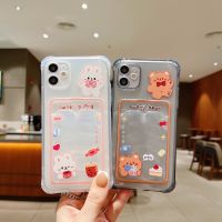 เคสโทรศัพท์ เคสใส่บัตร สำหรับรุ่น13 13PRO 13PROMAX 12 Pro Max 11 8plus 7plus 6 6s Plus7 8 XR X XS Max SE 11Pro Max#109