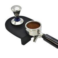 Coffee Tamper Holder Multi-Function Thicken Anti-Skid แผ่นยางรองซิลิโคน สีดำ มี 3 ขนาด กลม S และ M