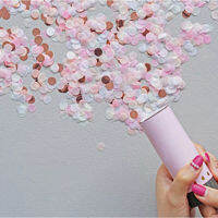 Spring Confetti Cannon Air Compressed Poppers Wedding Party Birthday New Year Celebration Streamer Handheld Fireworks