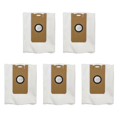 5Pcs Dust Bags for Lydsto W2 Robot Vacuum Cleaner Dust Bag Cleaner Spare Parts Accessories