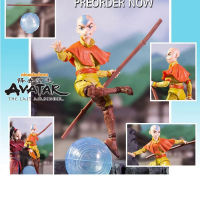 Original McFarlane The Last Airbender Aang Action ของเล่นตัวเลขของเล่นเครื่องประดับ Gifts