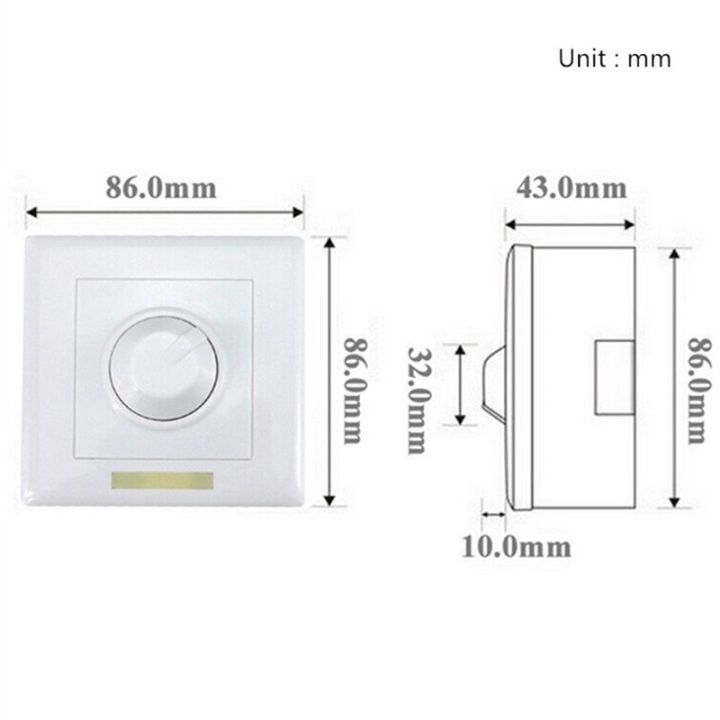 best-value-ลูกบิดปรับแสง-led-200w-รีโมทสวิทซ์ควบคุมหรี่แสงได้แถบ-dc12-24v