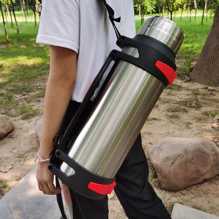 thermos hot water 24 hrs 4 liters large capacity 3L thermos pot 304 stainless steel large