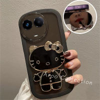 Phone Case เคส Realme 11 5G 4G RealmeC51 Realme11 NFC เคสสีสุดฮอตเคสนิ่มสำหรับตัวยึดกระจก Hello Kitty 2023