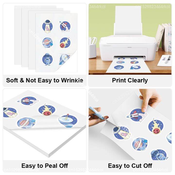 hot-dt-transparent-vinyl-sticker-paper-label-for-inkjet-printer-non-waterproof-adhesive-sheet-10-sheets