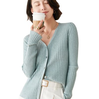 ‘；’ 2022 Basic V-Neck Solid Autumn Winter Sweater Pullover Women Female Knitted Sweater Slim Long Sleeve Badycon Sweater Cheap