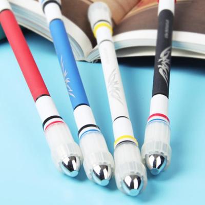 ปากกาหมุนเวียนกันตกสำหรับผิวเรียบลื่นพร้อมหัวปากกา0.5สำหรับปากกาได้อย่างคล่องแคล่ว