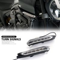 ไฟสัญญาณเลี้ยว LED รถจักรยานยนต์ทั้งกลางวันและกลางคืนสำหรับ Ducati Monster 950 MONSTER 937 2021 2022 2023ไฟเตือน