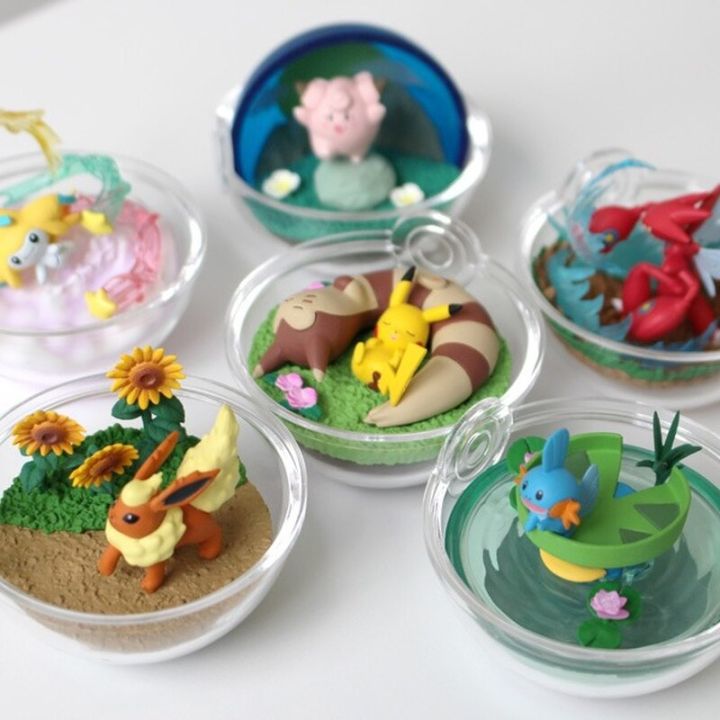ฟิกเกอร์-pikachu-ลูกบอลโปเกมอนจิ๋วร่างแคนดี้ทอยอะนิเมะน่ารักน่ารักเก็บของขวัญ
