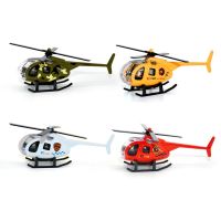 1PCS MINI Helicopter Model Toys Alloy Aircraft Military Ornaments Simulation Airplane For Kids Boys Birthday Gift Toy