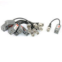 5Pairs BNC Male CC Camera Via Twisted UTP CAT5 Video Balun Transceiver