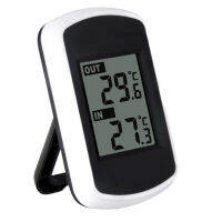 LCD Digital Wireless Indoor Outdoor เครื่องวัดอุณหภูมิการวัดอุณหภูมิ Ambient Weather Tester