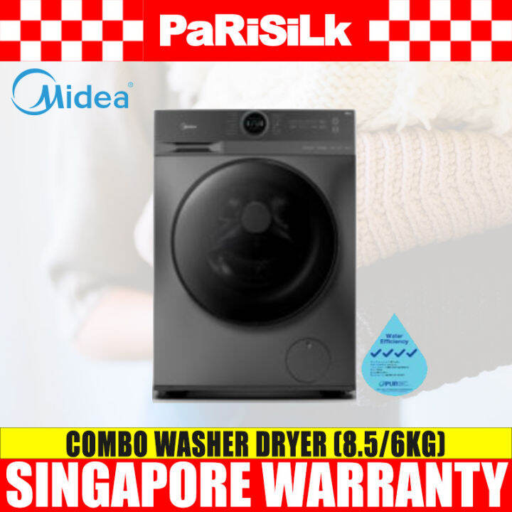 (Bulky) Midea MF200D85B Combo Washer Dryer (8.5/6KG) Lazada Singapore