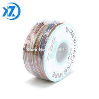 One Roll 8 colors 30AWG Wrapping Wire PCB 250Meter Electronic Conductor Wire Connector UL1423 Multicolor Cable Ok Wire B 30 1000