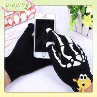 QIEPING Winter Warm Full Finger Touch Screen Glove Smart Phone Ghost Bone Knitted