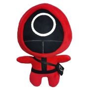 12cm Squid Game Netflix Doll Plush Toy Korean Cartoon Squid Game Character