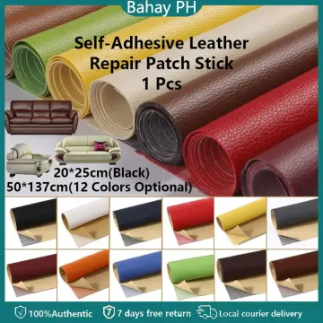 Self Adhesive Leather Repair Patches Leather Fabric Sticker Leather Clothes  Sofa Car Seat Furniture Bag Repair PU Leather Patch