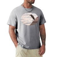 Water Bird T-Shirt Vintage T Shirt Cute Tops Blouse Mens Clothing