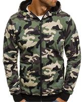 Mens Hoodies Cardigan Hooded Coat Camouflage Male fashion Army Combat Tactical Sweat Shirt Military Men CLOTHES