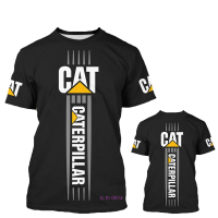 dengan 2023！New！T-shirt biasa leher putar lengan pendek, dicetak dengan pola penggalian kucing, pakaian pria musim panas, tambah ukuran 2023 High quality products （Freeprinting of names）