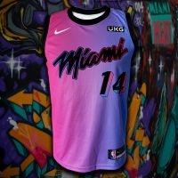 NBA Miami Heat Basketball Jersey Team T-Shirt BK0031 City 2021-22