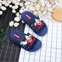 Ultraman Boys Slippers Summer Children Household Indoor Non-Slip Medium and Big Children Outdoor Soft Bottom Childrens Sandals