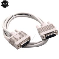 1pcs DB15 male to DB15 male cable db15 parallel extension cable Male to female DB15 cable white high quality Wires  Leads Adapters