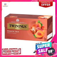 ทไวนิงส์ พีช เฟลเวอร์ ซี24 2ก.X25ซองTWININGS PEACH FLAV HPOR C24 2G.X25S.