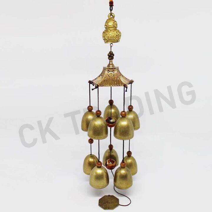 notting-0029-ระฆังลม-กระดิ่งลม-กระดิ่งน้ำเต้า-10-ลูกโมบายลม-วินเทจ-wind-chimes-vitage