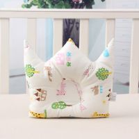 Soft Cotton Baby Pillows Cute Cartoon Pattern Crown Pillows