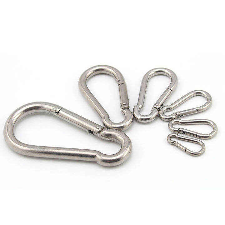 Jay M4 - M12 Snap Hook 304 Stainless Steel Carabiner Rigging Rescue 